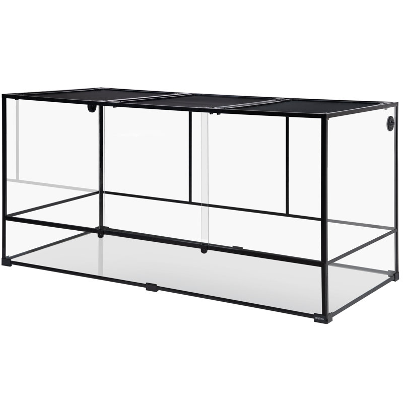 72'' x 36'' x 36'' Glass Reptile Terrarium