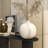 Mable Watertight Ceramic Table Vase-1497966122