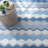 Kit Kemp x Annie Selke Safety Net Blue Handwoven Wool Rug-68029113