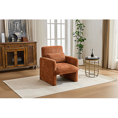 Fauteuil rembourré simple