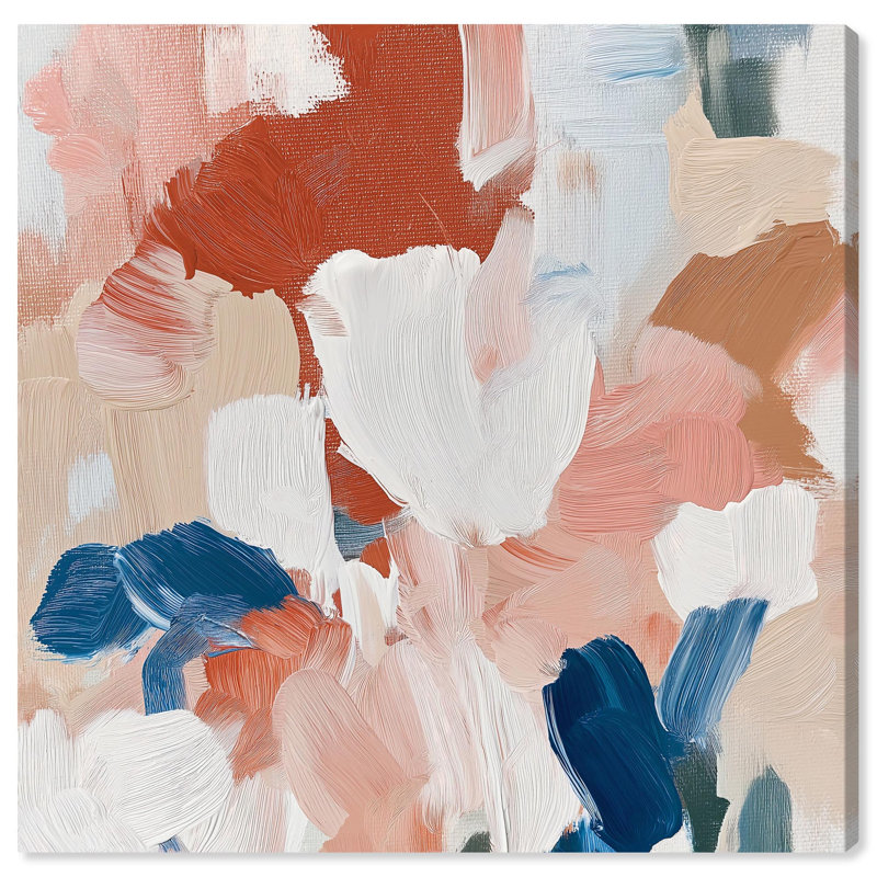 Art Remedy Colourful Abstracts Canvas, 24" H x 24" W, Gallery Wrapped