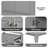 30" Bathroom Vanity With Sink Combo, Multi-Functional Bathroom Cabinet With Doors And Drawer, Solid Frame And MDF Board-106359885