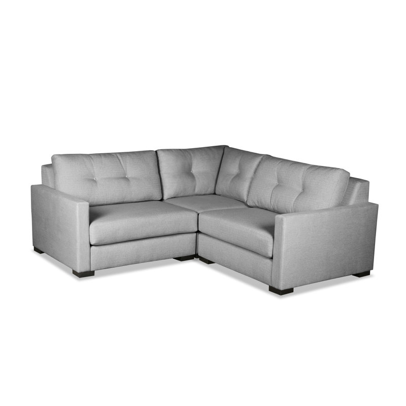 Canapé modulaire en coin 90 po Bruan, Gray Revolution®