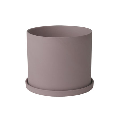 Nona Herb 2-Piece Porcelain Pot Planter Set