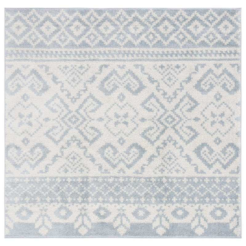Tapis ardoise / ivoire Wynn Southwestern