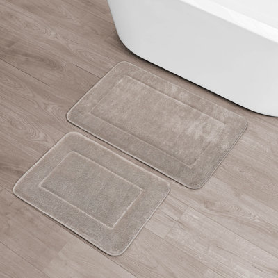 Wayfair Basics® Inglestone Common Terry Bath Rug Set (2 Piece Set)