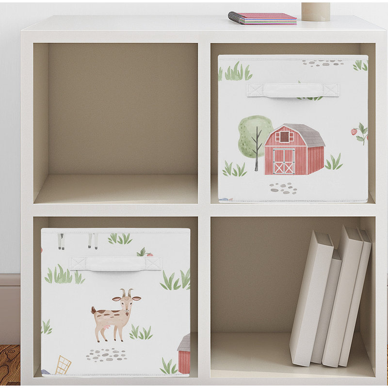 Farm Animals Storage Fabric Bin