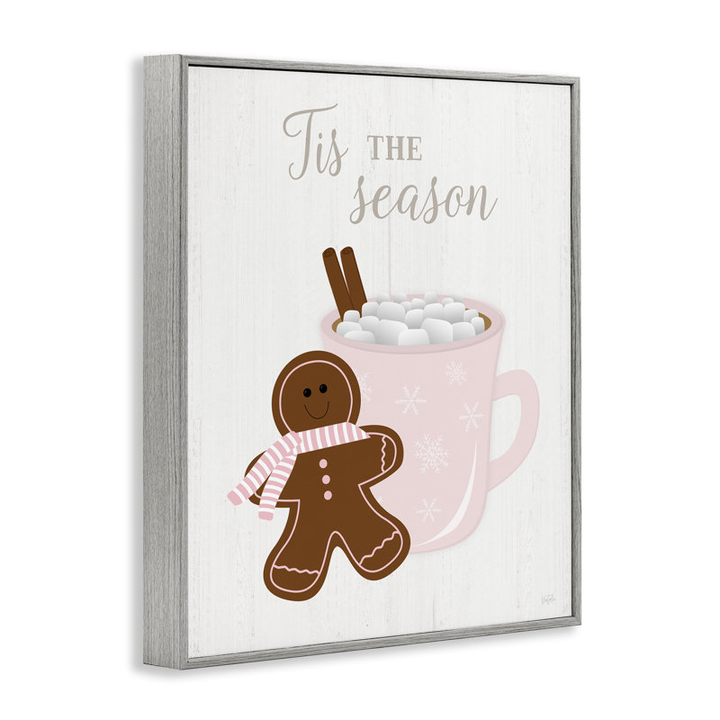 «Tis The Season Gingerbread», estampe numérique par Natalie Carpentieri