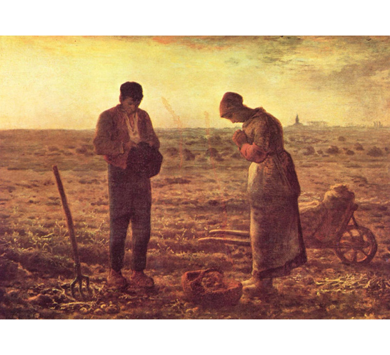 The Angelus, 35" H x 48" W