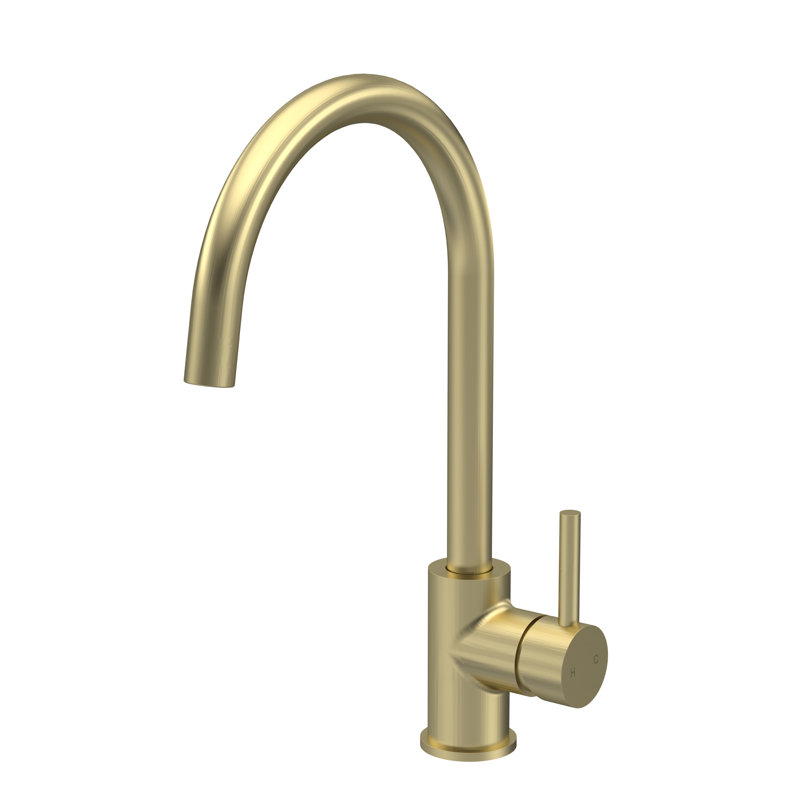 Nuie Kitchen Tap, Brushed Brass