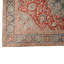 Tapis unique rouge / bleu 4 pi 6 po x 5 pi 11 po
