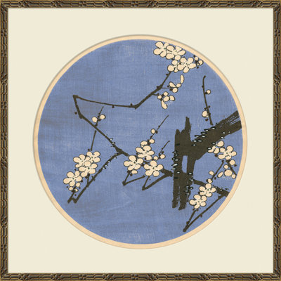Cherry Blossom Woodblock II Giclee Print