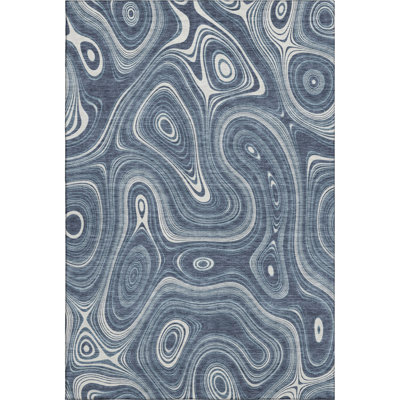 Premium Machine Washable Mayfield AMF2097 Geometric Rug