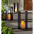 20'' Battery Powered Integrated LED Square / Rectangular Lantern