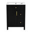 Meuble-lavabo de 24 pouces avec lavabo en céramique-1956722752