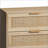 Cabinets, 51.18” 6-Drawer Natural Rattan Storage Cabinet | Scandinavian | Bedroom-447704022