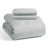 Clipped Tufted Embroidery All Season Comforter Set-360784832-349684190