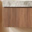 Armoire de salle de bain de luxe en noyer de 30 po Luxury