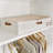 Collapsible Under Bed Fabric Storage Bin w/transparent Lid and Label Slot