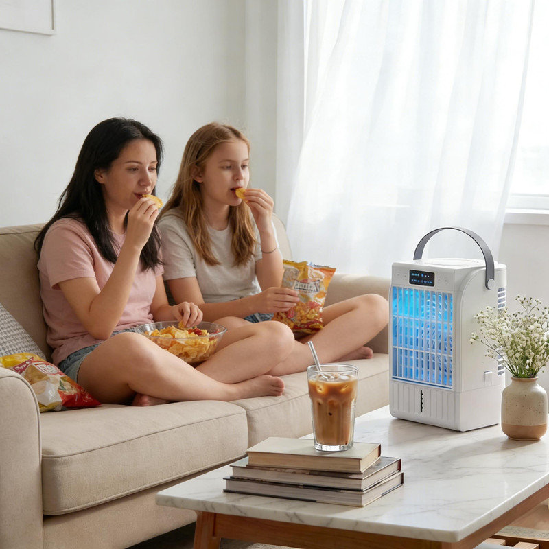 Mini refroidisseur d'air, climatiseur pratique