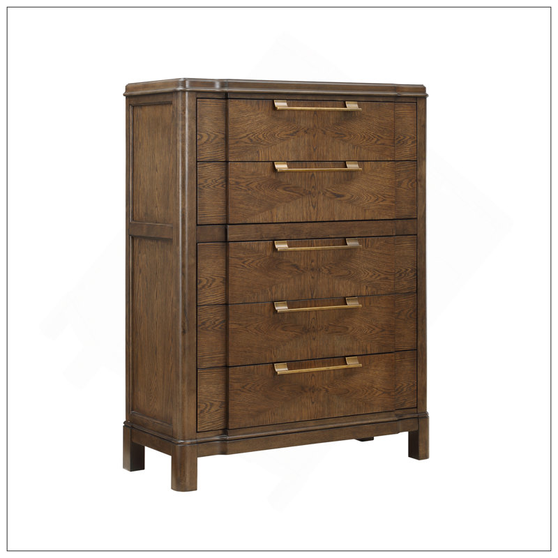 Milan - Commode - Brun foncé