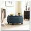 29.33"W Upholstered Round Ottoman-293264928