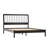 Mid-Century Modern Solid Wood Queen Spindle Bed