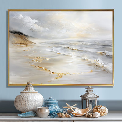 Décoration murale Pure Golden Beach Landscape II - plage côtière