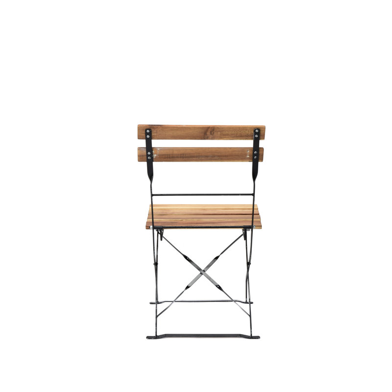 Chaise pliante en métal french jardin