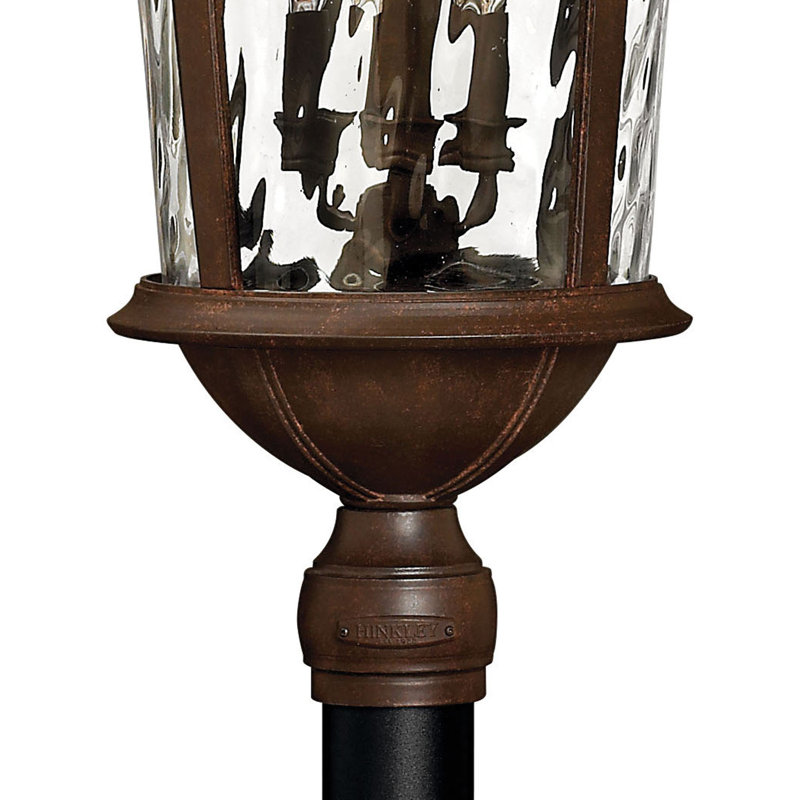 Windsor 34.75" Six-Light Candle Outdoor Post/Pier Mount Lantern