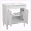 Meuble-lavabo 30 po avec lavabo en céramique-1114901429