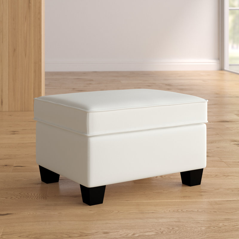 Repose-pieds Ella, blanc