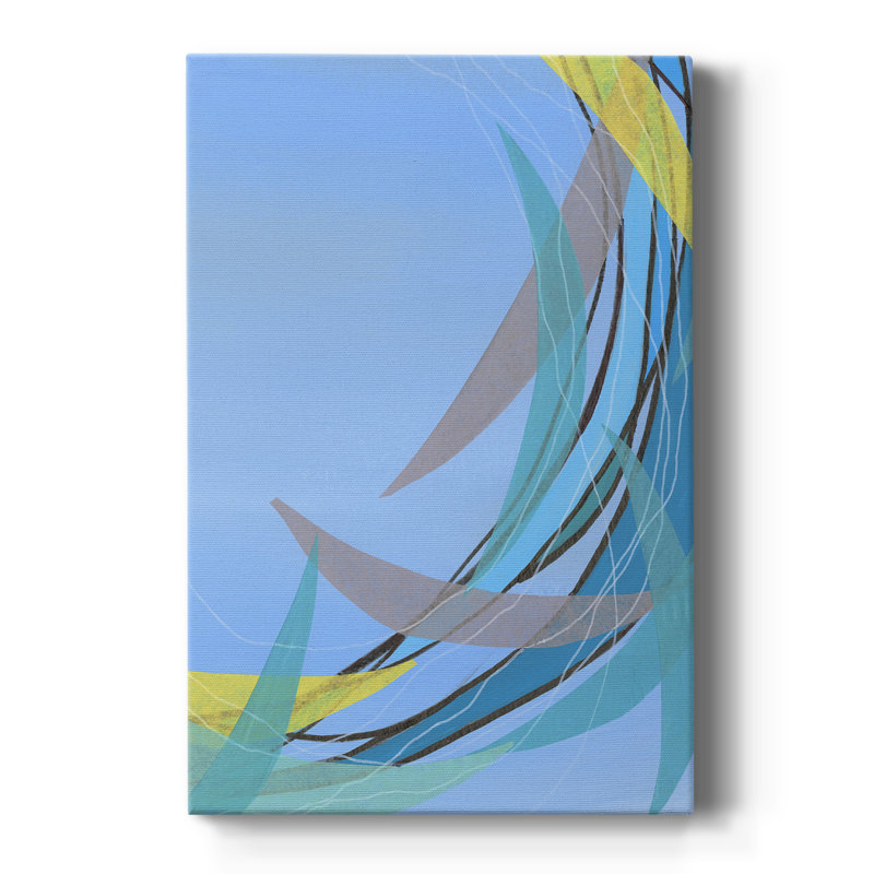 Circulating Flow II -Custom Wrapped Gallery Cavas
