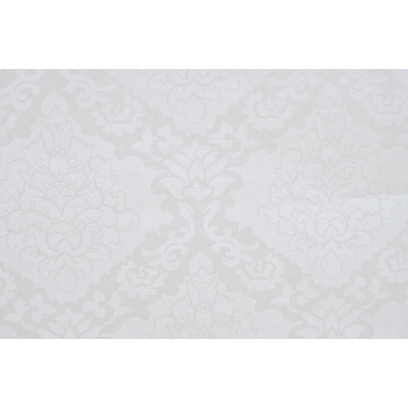 Barrister 53cm x 10.05cm Glitter Wallpaper Rolls, White