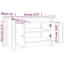 Carcamo 4 Pair Shoe Storage Cabinet