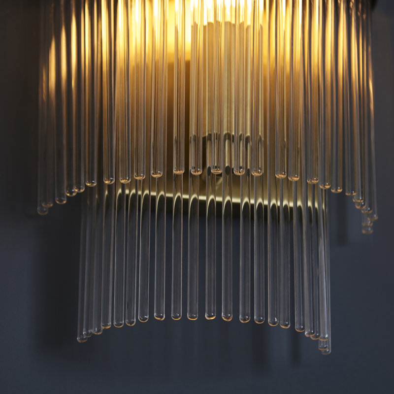 Geira Wall Sconce, Antique Brass Plate