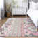 Machine Washable Indoor/Outdoor Chantille ACN1015 Pink Rug