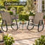 Chaise berçante d'extérieur en métal -94541193