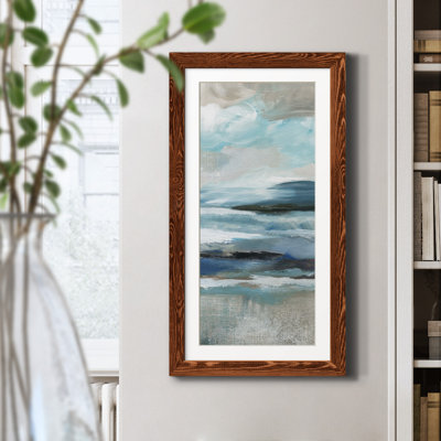 «Distant Drama II», peinture sur toile encadrée