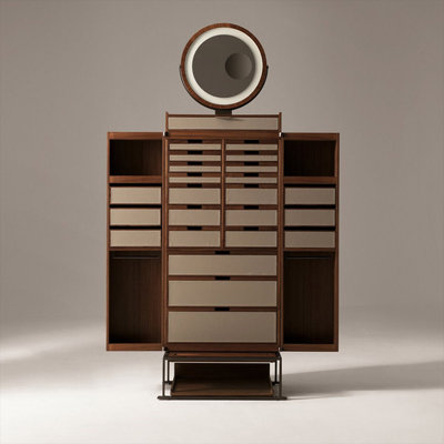 Armoires à bijoux de luxe minimalistes et multifonctionnelles
