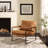 Mirsade 27.09'' W Leather Upholstered Accent Armchair-866108817