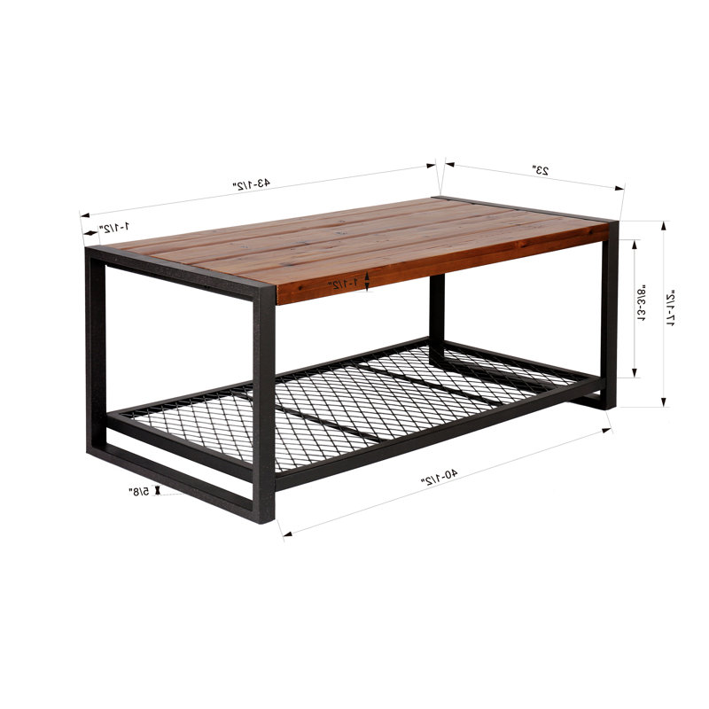 Table basse 18,02 po x 18,02 po x 22,89 po