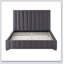 Dark Grey Queen Bed