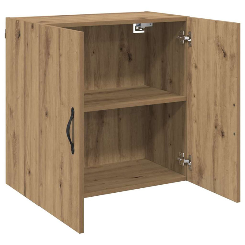 vidaXL Wall-Mounted Cabinet Wall-mounted Engineered Wood Storage Modern, Artisan Oak