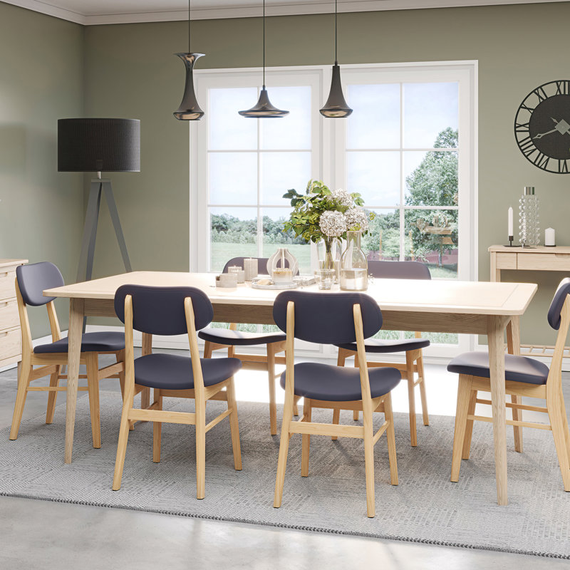 Medium Extending Table, 76 cm H x 160 cm W x 90 cm D