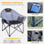 Chaise de camping pliante avec coussin-69581576
