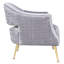 Fauteuil de 29,1 po en velours Noho
