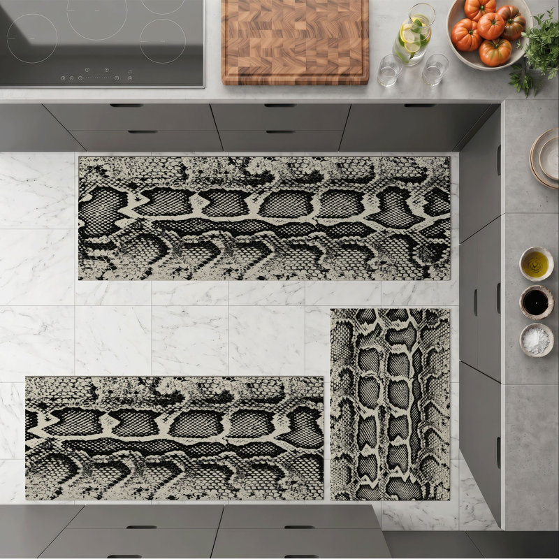 Tapis de cuisine Snake
