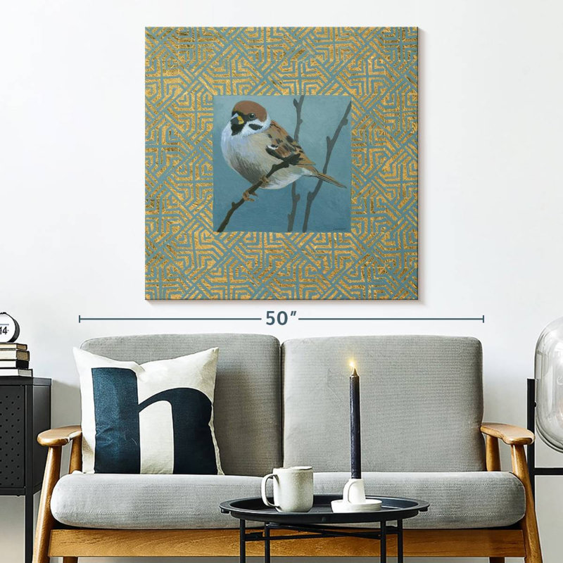 Brampt The Sparrow, 33" H x 33" W