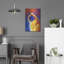 Luxe coloré Art «Colorful Siamese Cat» par Rebecca W «Colorful Siamese Cat» par Rebecca Wang Art-101656900